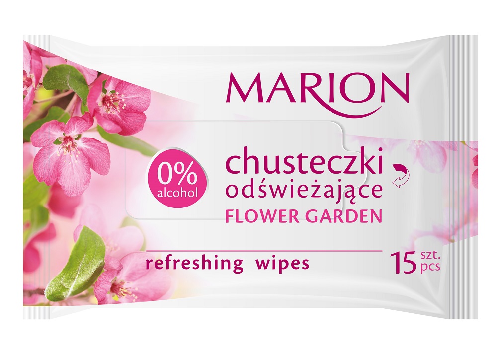 Marion chusteczki odświeżające Flower Garden Refre