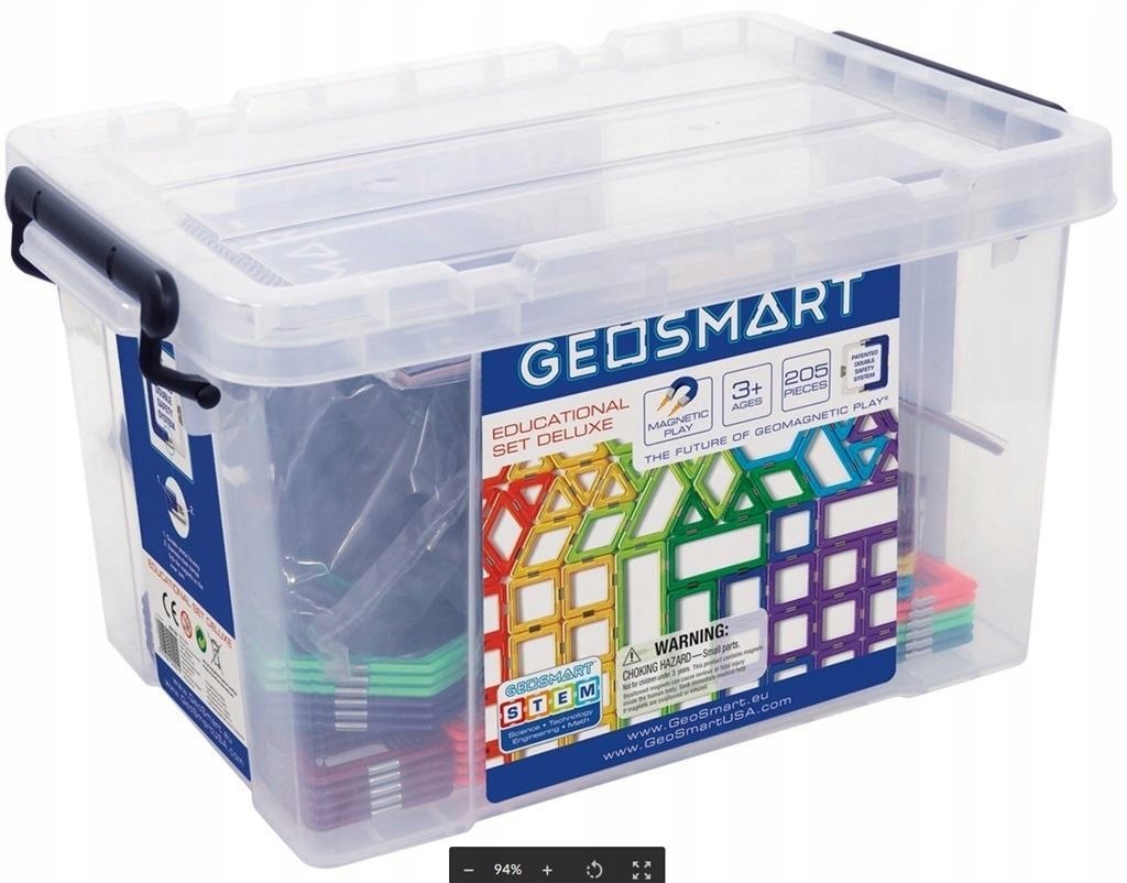 GEO SMART EDUCATIONAL SET DELUXE (205 CZĘŚCI) IUVI