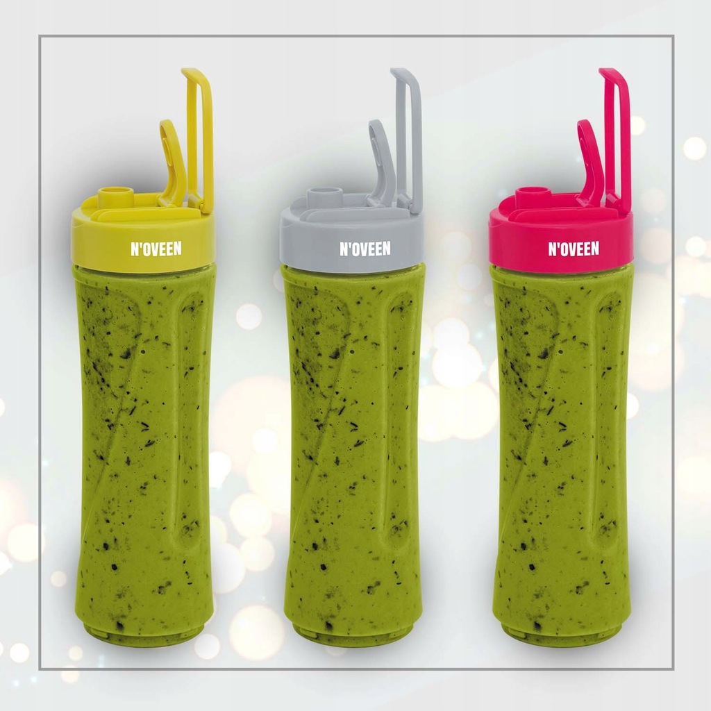 BLENDER z bidonem SMOOTHIE koktajl NOVEEN 3 kolory 11543377696