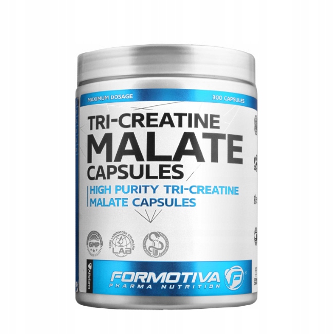 FORMOTIVA TRI CREATINE MALATE CAPS 300K JABŁCZAN