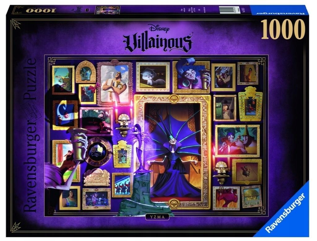 PUZZLE 1000 VILLAINOUS. YZMA, RAVENSBURGER