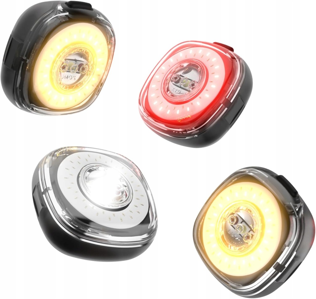 INTELIGENTNE OŚWIETLENIE ROWEROWE 4 x Lumos Firefly ŚWIATŁO LED