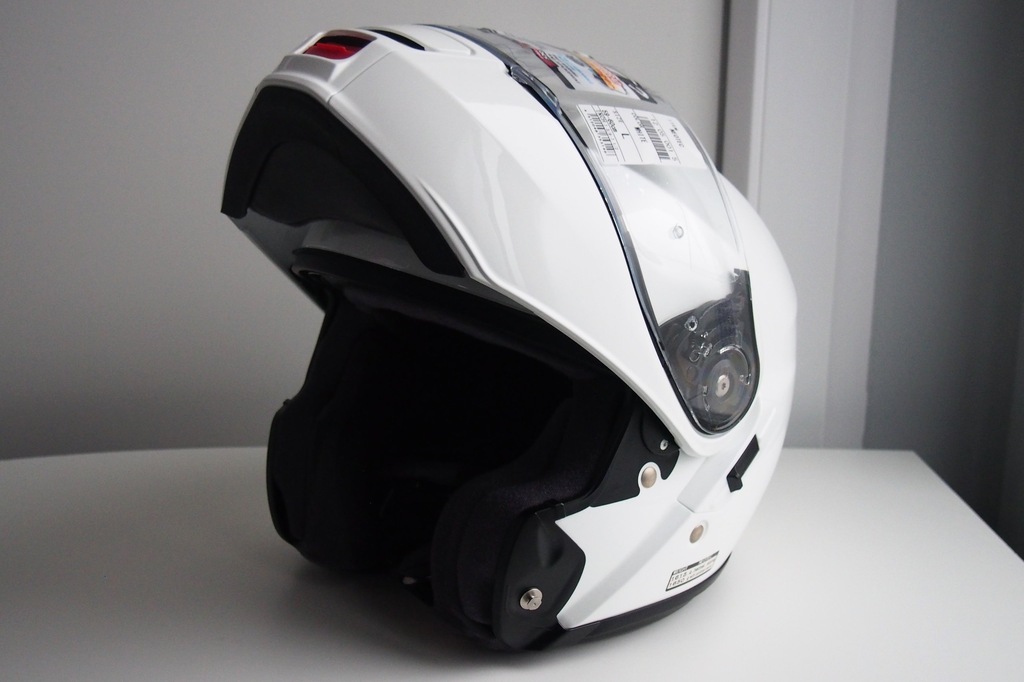 KASK SHOEI NEOTEC CZARNY I BIAŁY WYPRZEDAŻ PŁOCK