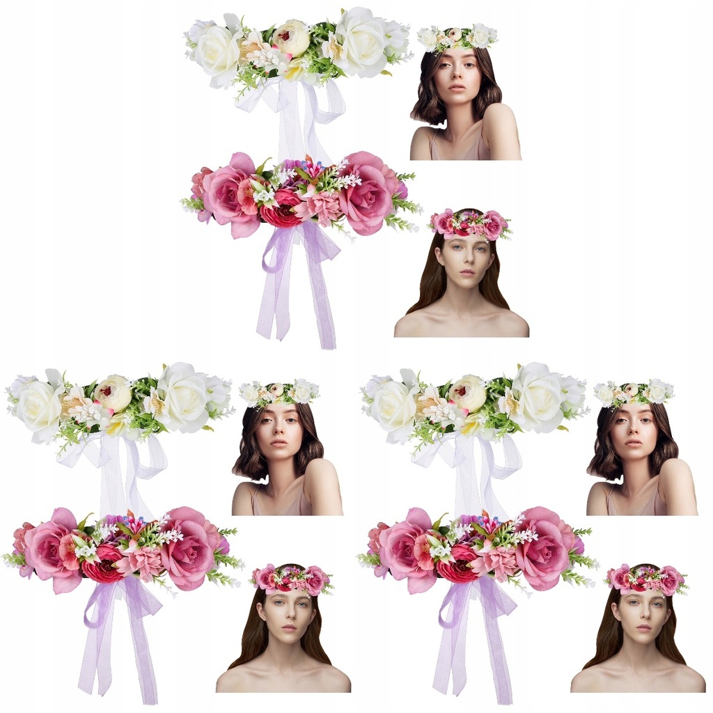 Girl Headbands Bridal Flower