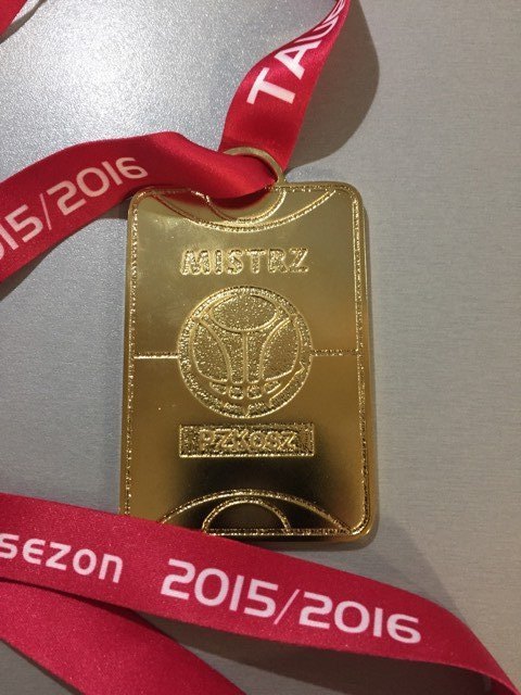 Złoty medal Mistrzów Polski STELMET ZIELONA GÓRA