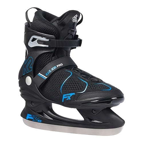 K2 F.I.T. Ice Pro Men's Skates Black Blue UK 7/26