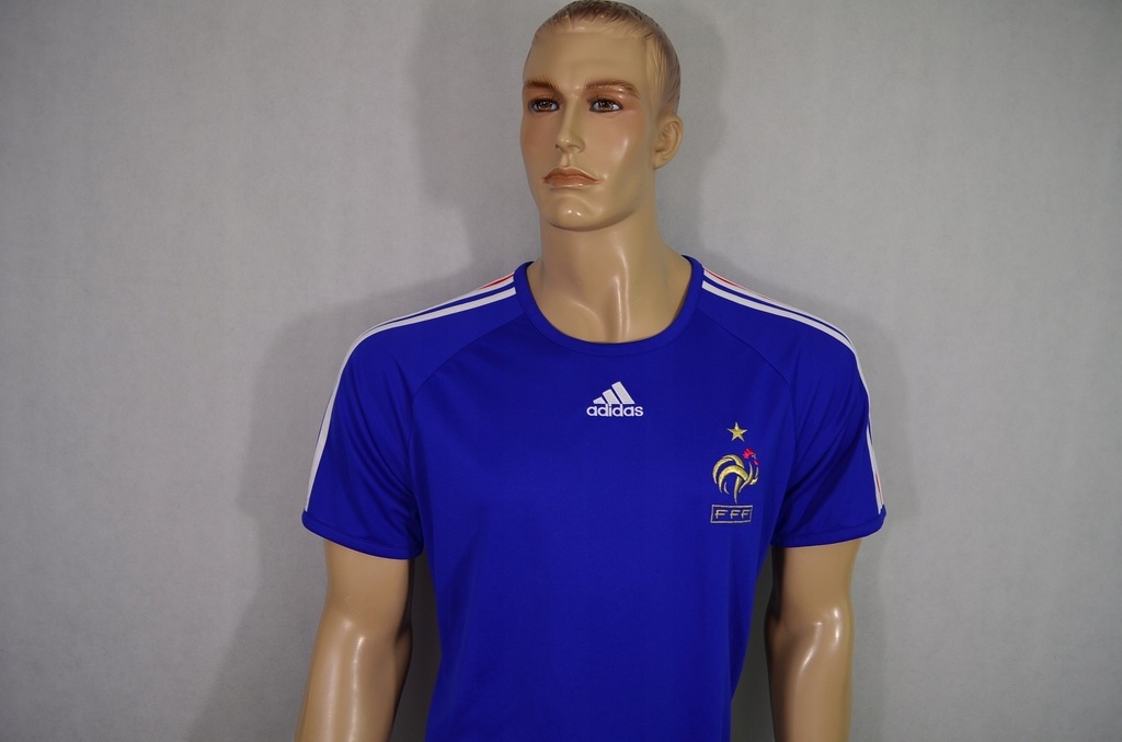 ADIDAS FRANCJA KOSZULKA RETRO DOMOWA 2007/2008 *L*