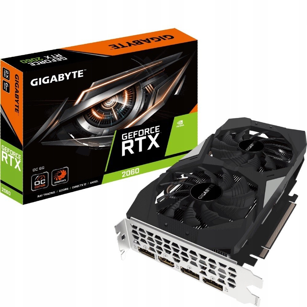 Karta graficzna GeForce RTX 2060 OC 6GB 192bit GDD