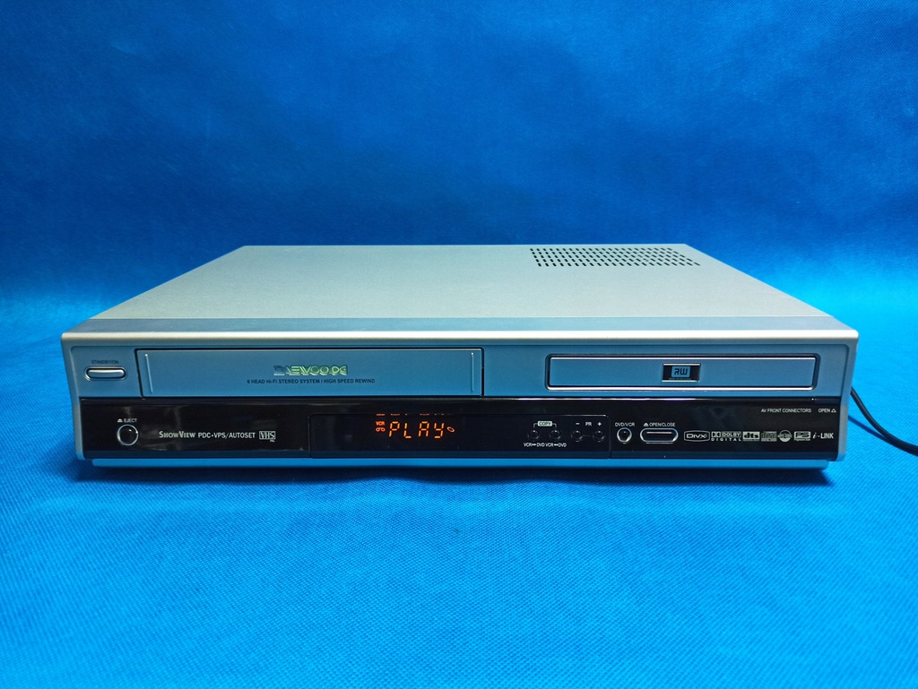 Combo DVD/VHS Daewoo DFX-5705 / 6 głowic / Pilot