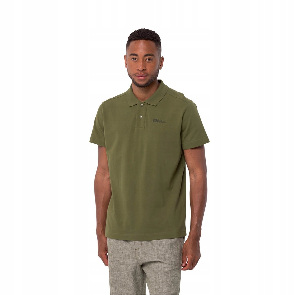 Koszulka polo męska bawełniana Jack Wolfskin XL