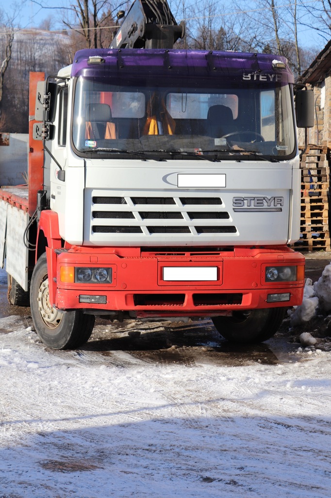 Steyr 19s34 Dzwig Hiab