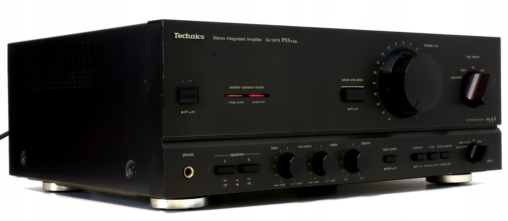 TECHNICS SU-V670 POTĘŻNY WZMACNIACZ STEREO USZK