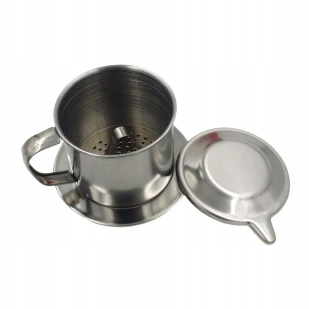 Vietnamese Coffee Maker Filter Portable Professional Stainless Steel 8Q