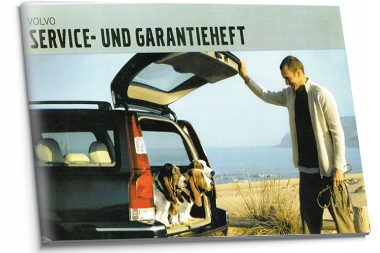Volvo Niemiecka Książka Serwisowa 2002-2005