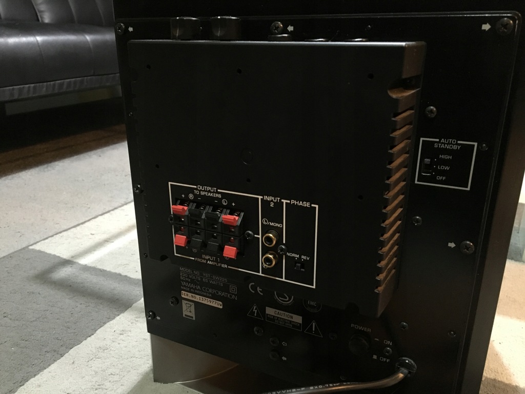 HiEnd Subwoofer Aktywny YAMAHA YSTSW225 Okazja 7913058586