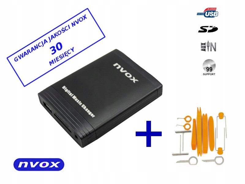 Zmieniarka cyfrowa emulator MP3 USB SD HONDA ACURA