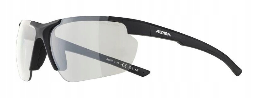ALPINA okulary sportowe rowerowe DEFFY HR CLEAR MIRROR S1