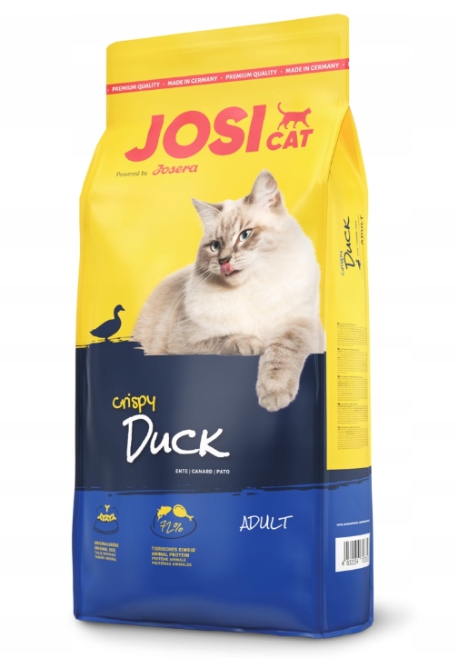 JosiCat Crispy Duck 18 kg Uszkodzone