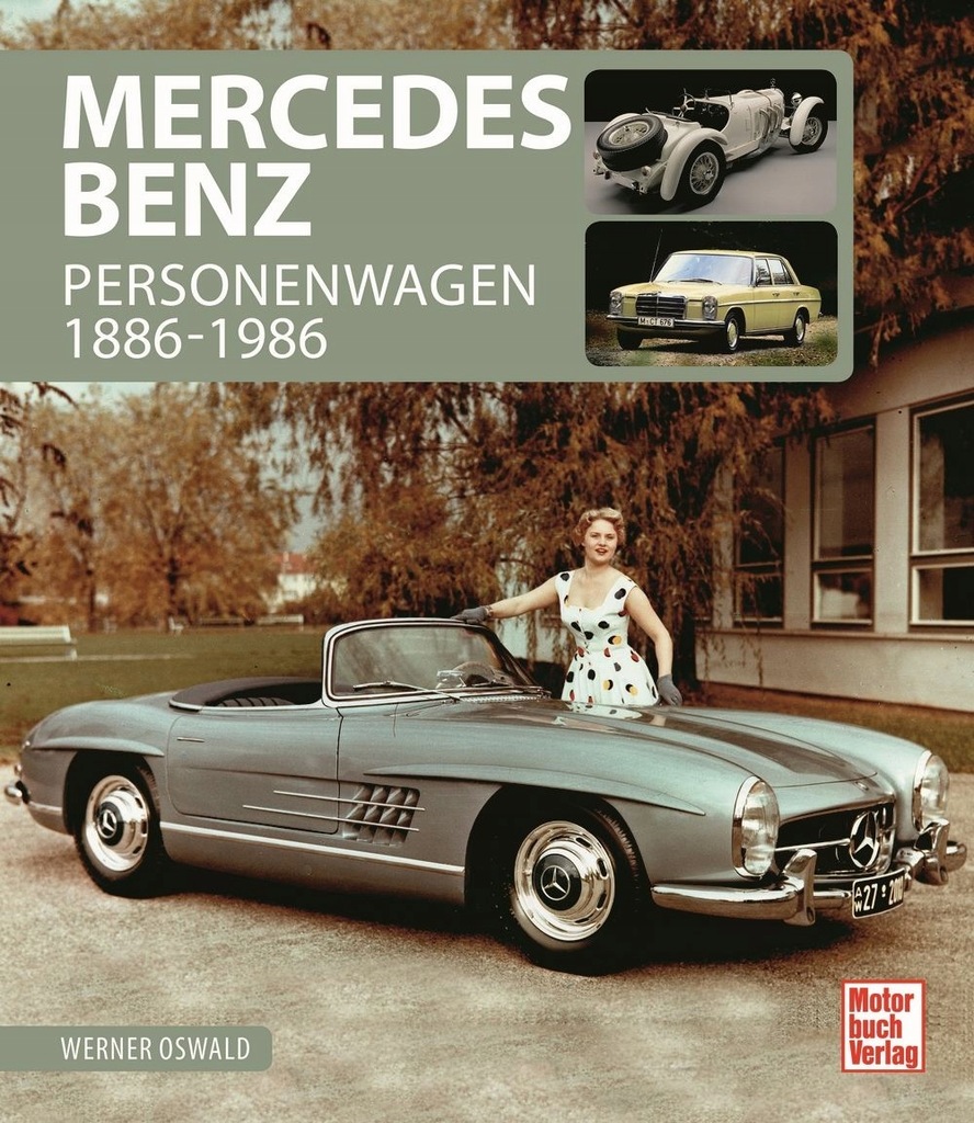 Mercedes 1886-1986 duży album encyklopedia Oswald