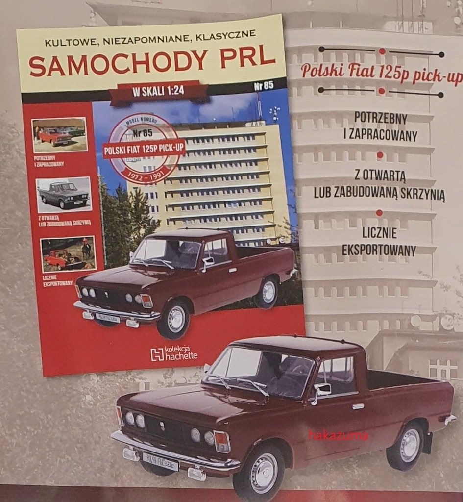 Kultowe samochody PRL 85 Polski Fiat 125p pick-up