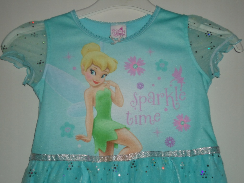 Disney Fairies sukienka dzwoneczek tiul 92-98