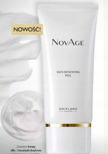 Odnawiający peeling NovAge Oriflame