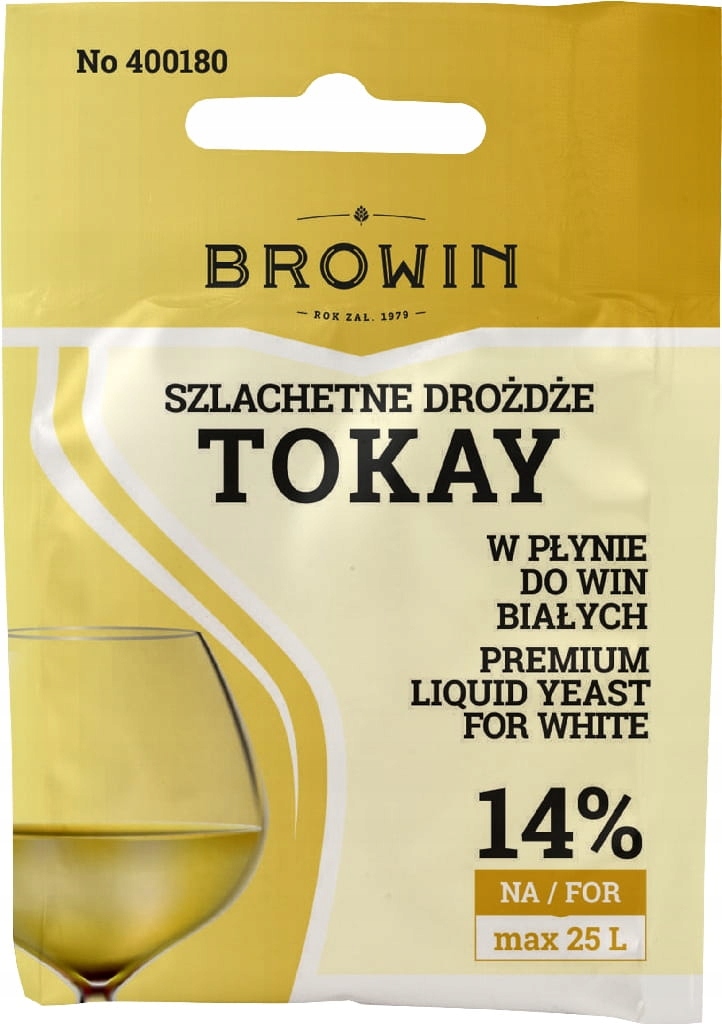 Drożdże winiarskie Tokay - 20ml