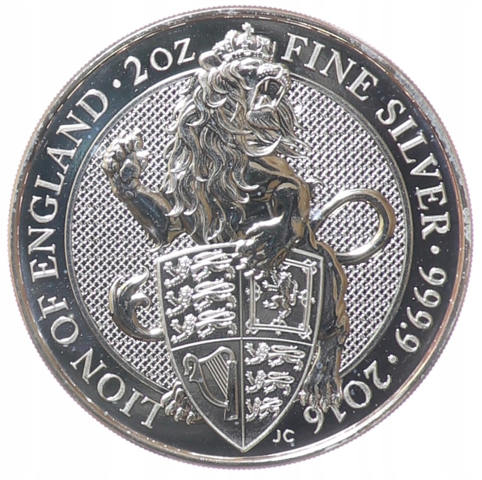 5 funtów - Lew Anglii - Wielka Brytania - 2016 rok