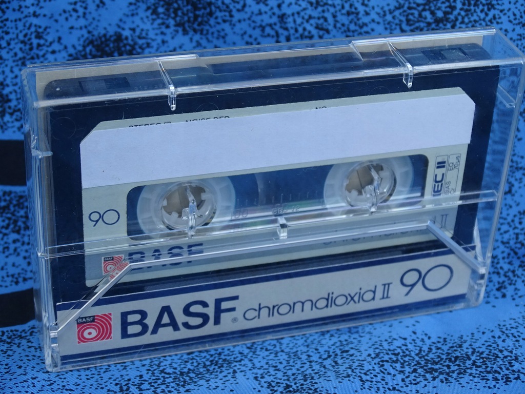 Kaseta magnetofonowa BASF Chromdioxid II 90 min. używana