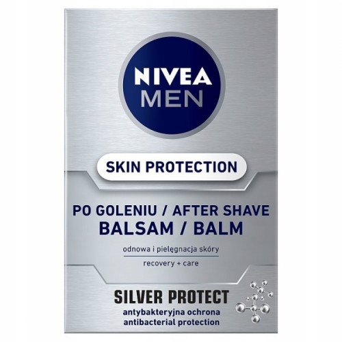 BALSAM PO GOLENIU NIVEA 100ML SILVER PROTECT