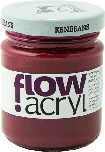 Farba akrylowa Renesans Flow 13 BORDEAUX 110ml