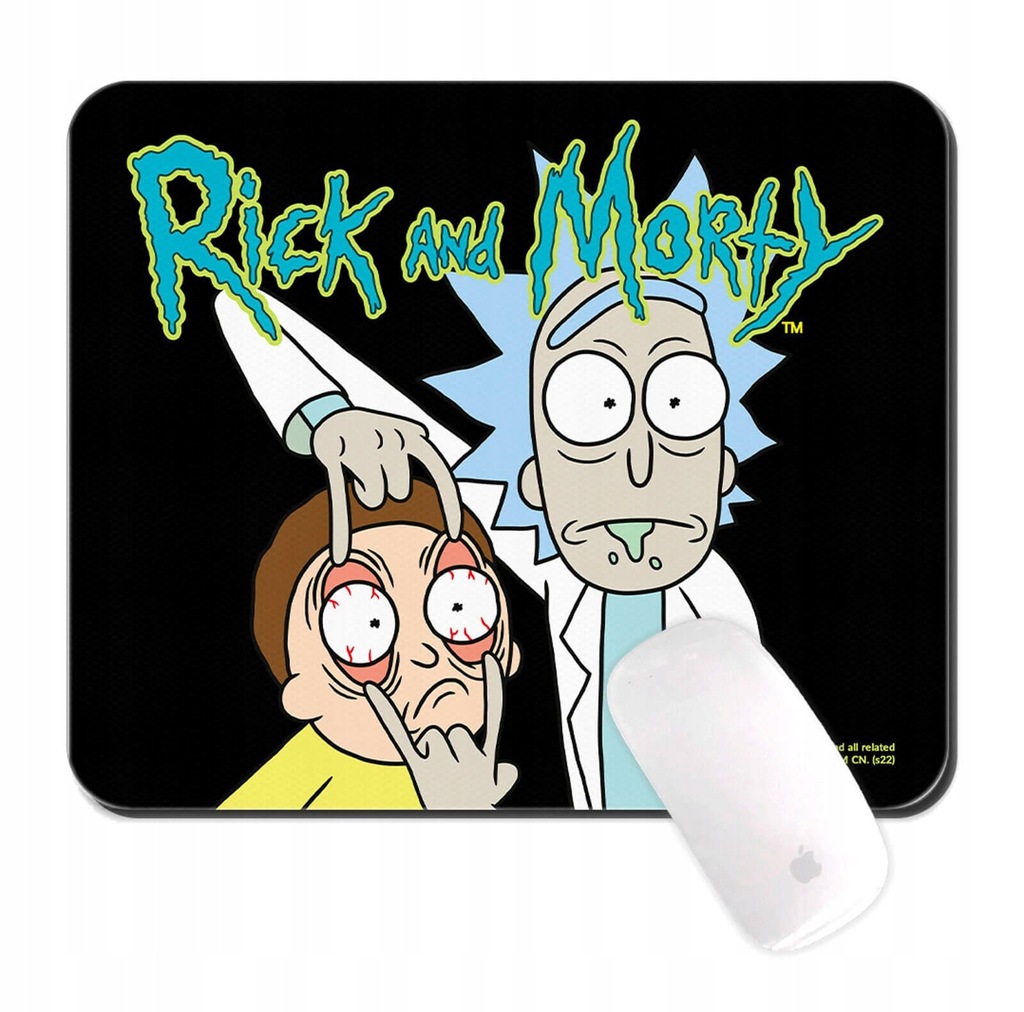 Podkładka pod myszkę Rick and Morty Eyes 18x22 cm