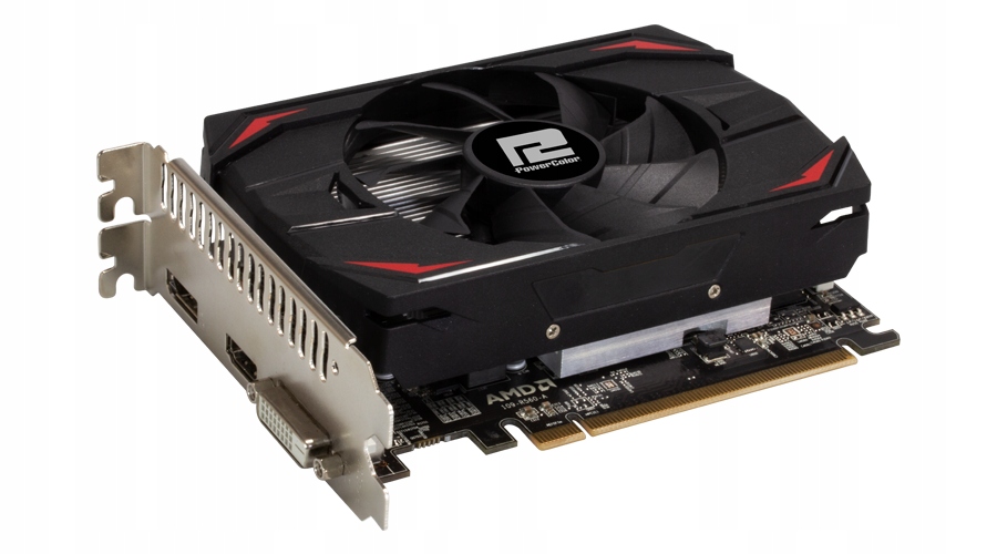 Купить Видеокарта PowerColor Radeon RX 550 4 ГБ GDDR5: отзывы, фото, характеристики в интерне-магазине Aredi.ru