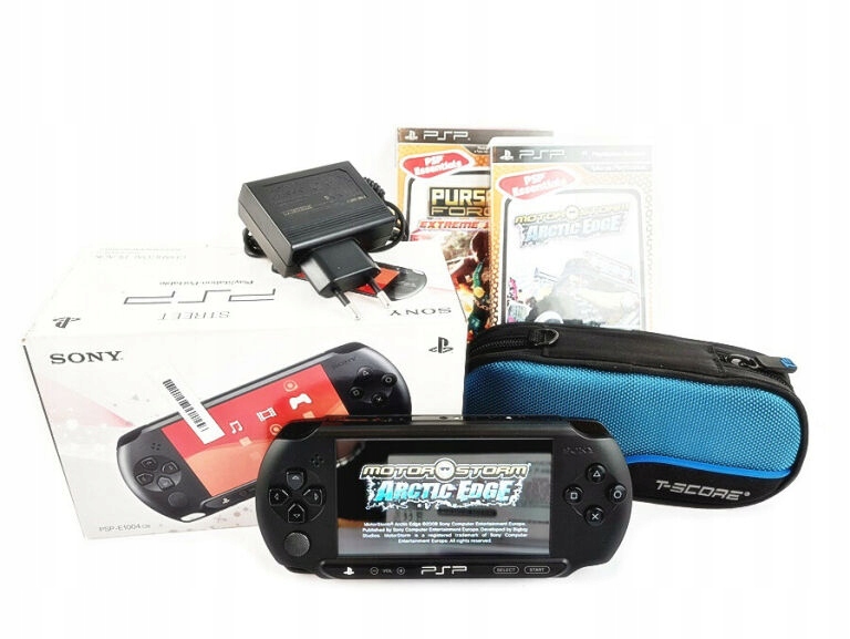 KONSOLA PLAYSTATION PORTABLE PSP STREET GRY ETUI