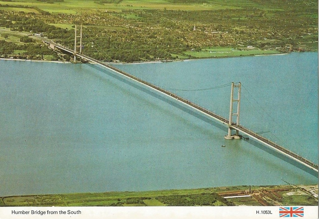 Dennis Postcard Humber Bridge From the South