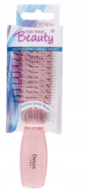 Szczotka do włosów Detox Line For Your Beauty 16cm