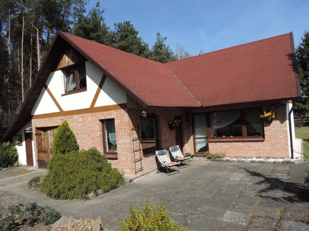 Piękny dom z sauną fińską