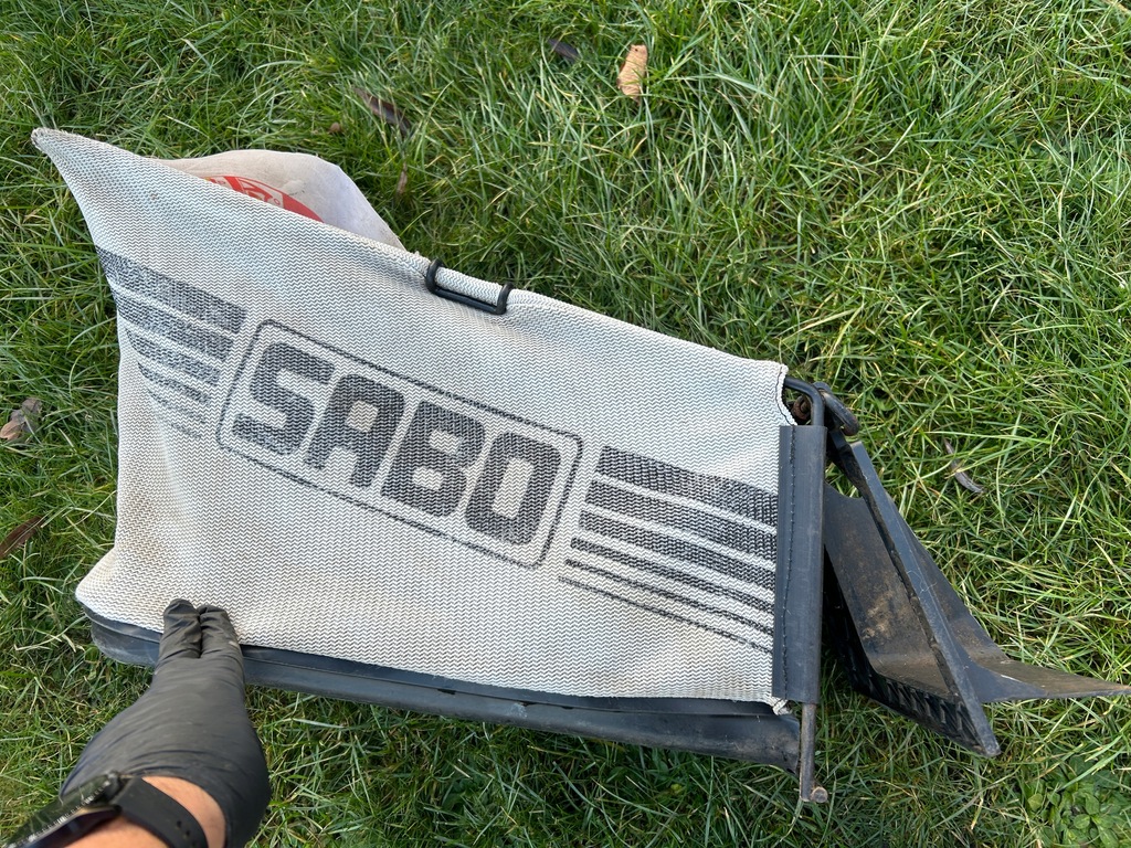 Kosz do kosiarki Sabo 43cm 43-2 43-4TH 43-4 Pojemnik na trawę SABO