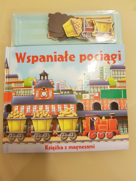 Książeczka - wspaniałe pociągi