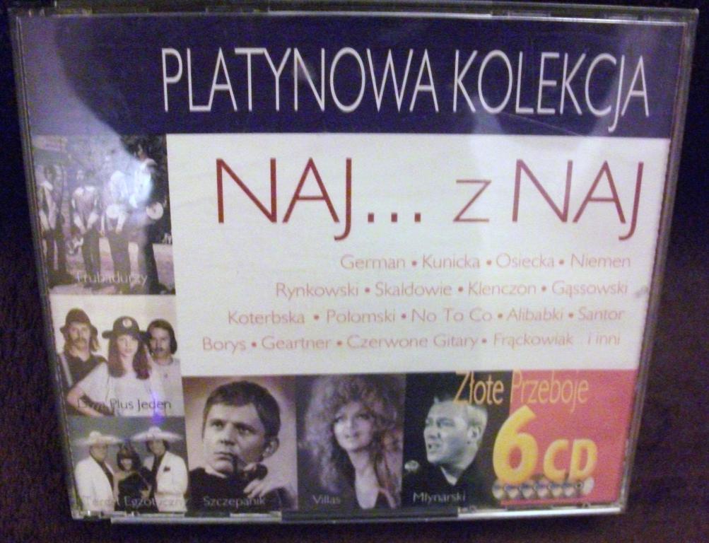 płyta CD PLATYNOWA KOLEKCJA NAJ..Z NAJ - 6 płyt CD