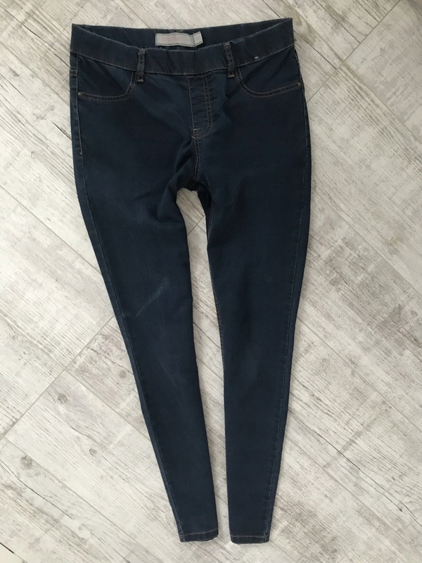 DUNNES STORES__LEGGINSY stretch jeans rurki__38