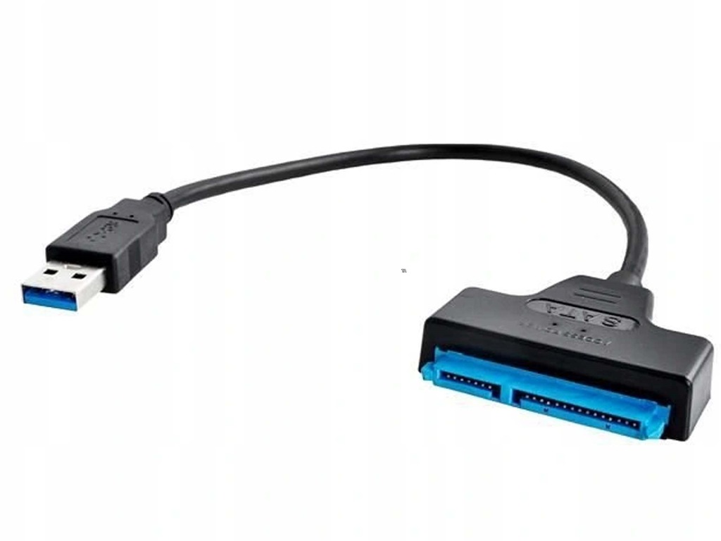 ADAPTER SATA PRZEJŚCIÓWKA KONWERTER KABEL USB 3.0 DO DYSKU HDD SSD
