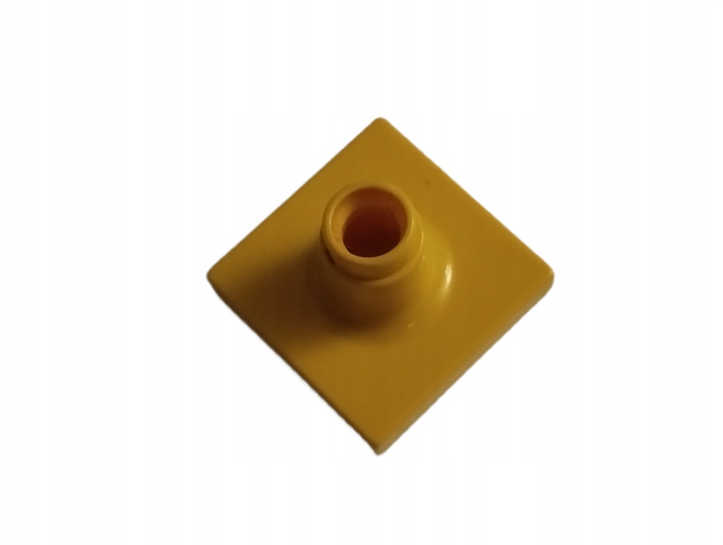 LEGO DUPLO KLOCEK PODSTAWA SŁUPA ŻÓŁTA