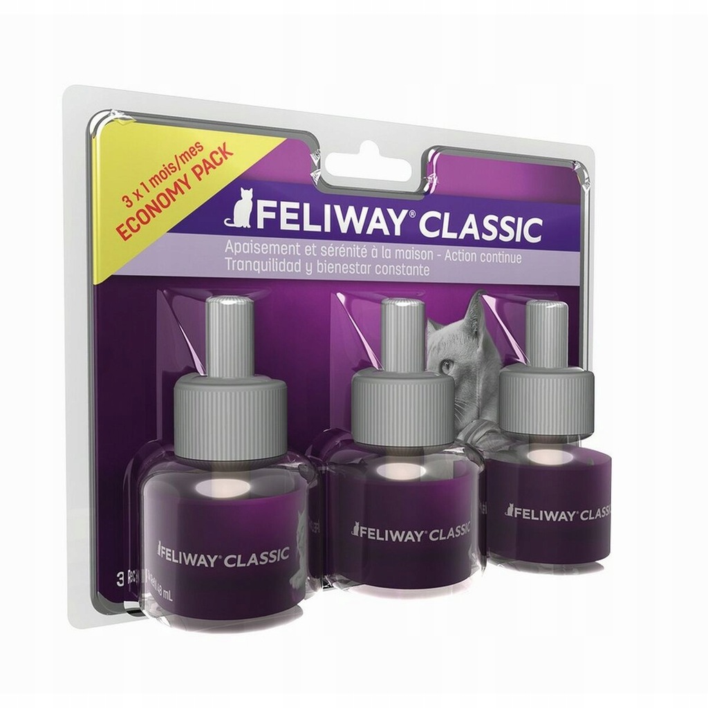 Usuwacz zapachu Ceva Classic Kot 3 x 48 ml