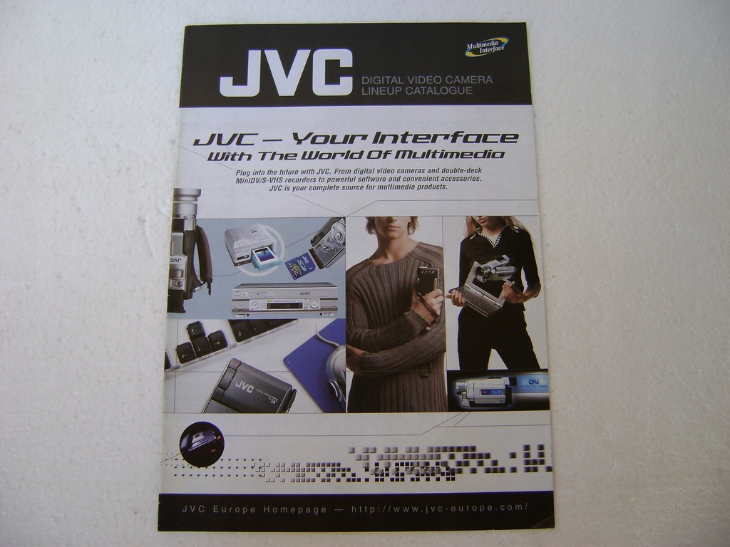 KATALOG PROSPEKT JVC DIGITAL VIDEO CAMERA (GB)