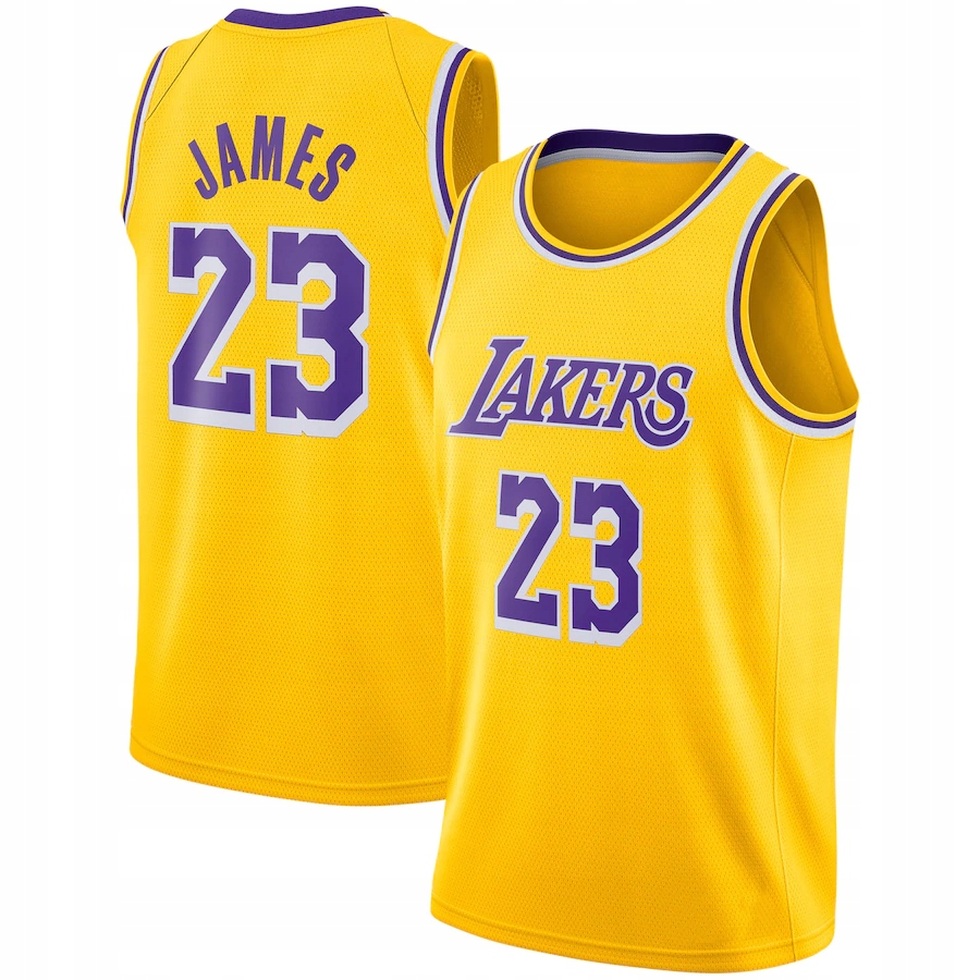 เสื้อแข่งผู้ชาย Nike Dri-FIT NBA Swingman LeBron James Los