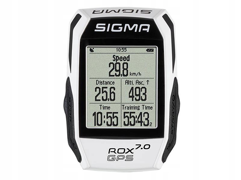 Licznik Sigma ROX 7.0 GPS biały