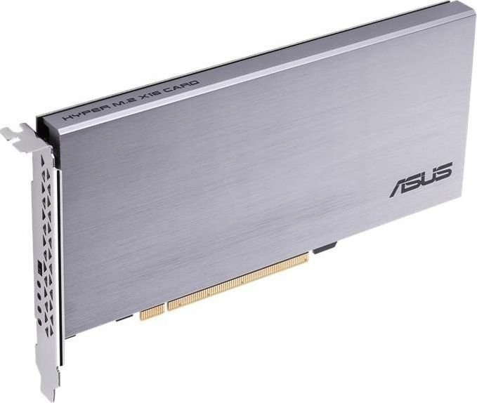 Kontroler Asus PCIe 3.0 x16 - 4x M.2 M-key Hyper M