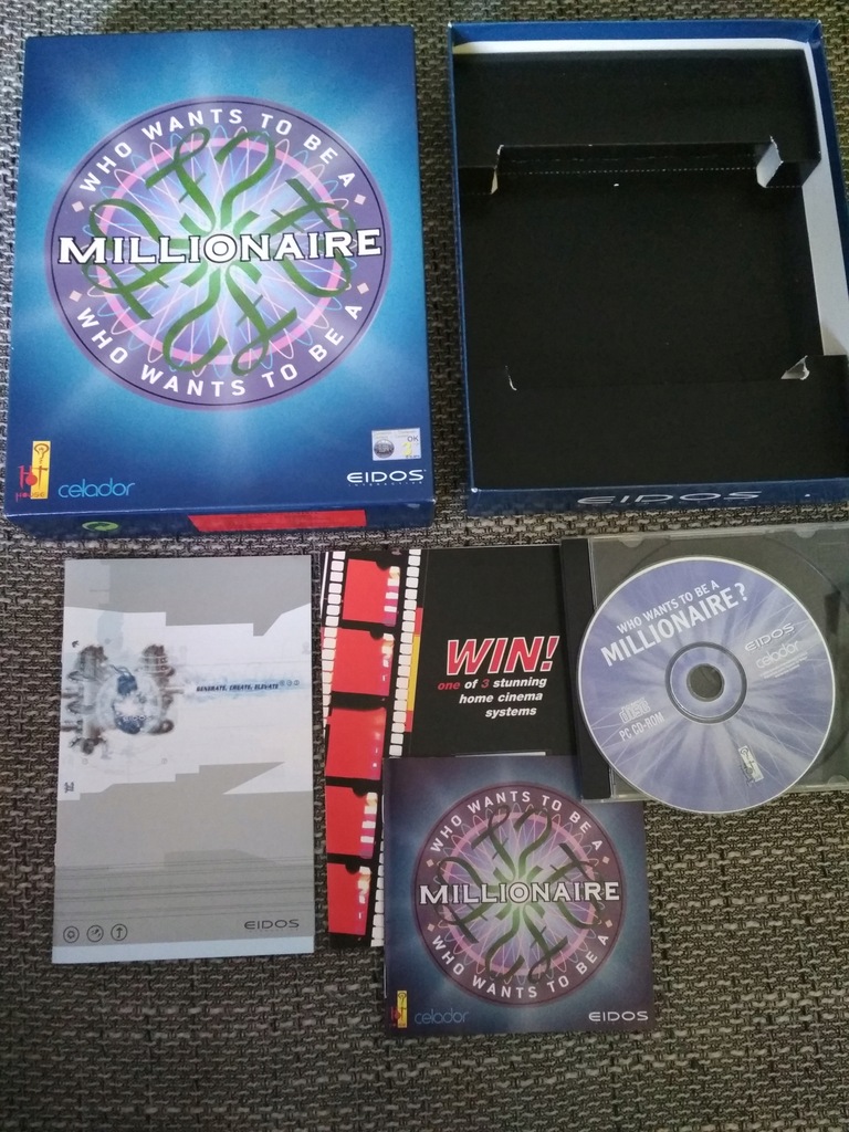 WHO WANTS TO BE A MILLIONAIRE BOX PC