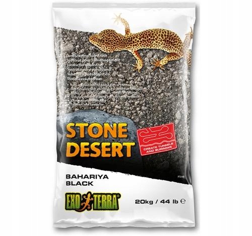 EXO TERRA DESERT STONE CZARNE PODŁOŻE 20KG HAGEN